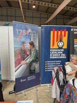 Fira ExpoTren. Federació catalana d'amics del ferrocarril - Lleida