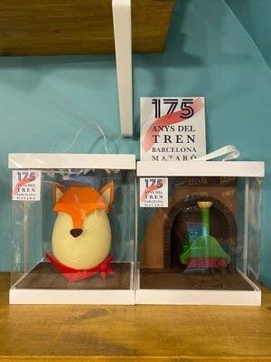 Mona de pasqua. El tren de Mataró. Pastisseria Nibs - Mataró