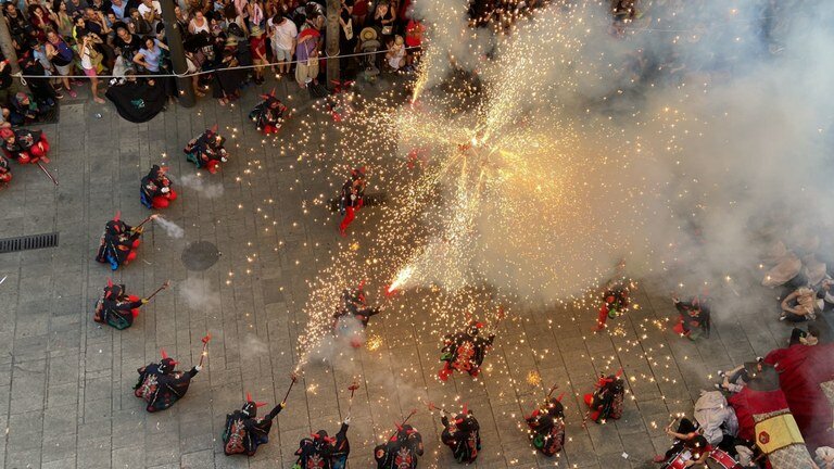 Les Santes, Festa Major de Mataró