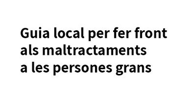 Guia Local Persones grans